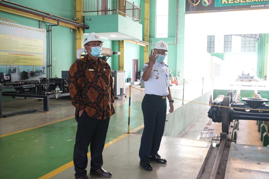 Ketua Sekolah Tinggi Pertanahan Nasional (STPN) Yogyakarta bersama tim melaksanakan benchmarking ke PPI Madiun