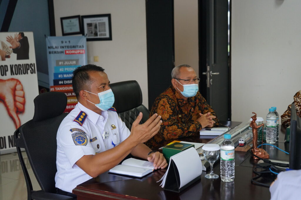 Ketua Sekolah Tinggi Pertanahan Nasional (STPN) Yogyakarta bersama tim melaksanakan benchmarking ke PPI Madiun