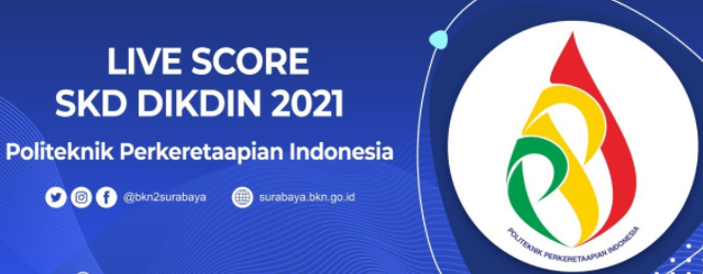 [Live Score SKD Lokasi Politeknik Perkeretaapian Indonesia Madiun] – Taruna/ Taruni Kemenhub T.A. 2021, Tgl 18-06-2021, Sesi 3