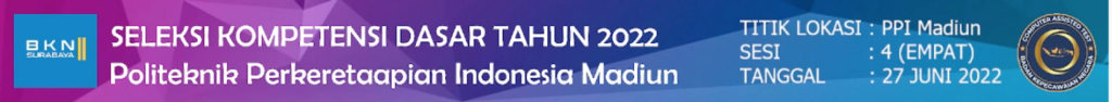 [27JUNI 2022 | SESI 4] SIPENCATAR KEMENTERIAN PERHUBUNGAN 2022 POLITEKNIK PERKERETAAPIAN INDONESIA