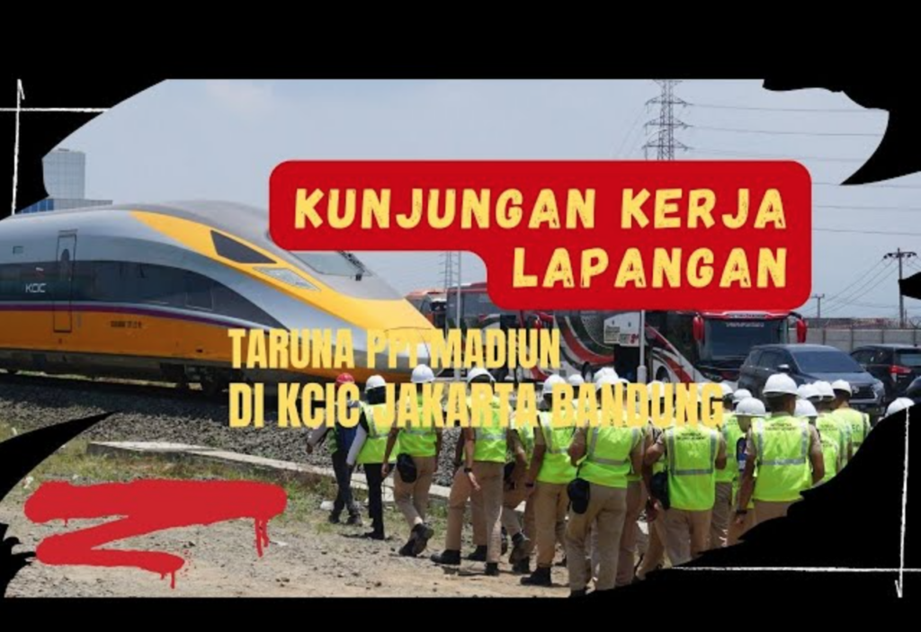 Taruna PPI Madiun Melaksanakan Kunjungan Kerja Lapangan Di PT KCIC Jakarta – Bandung